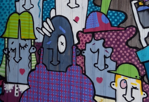 Trésors de Haute Bretagne, cache Thourie en peinture